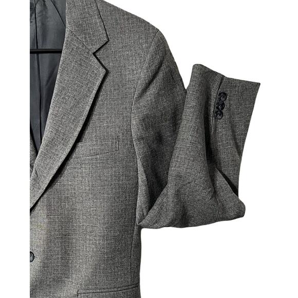 Levis Action Suit Jacket Mens Size 38R Gray Single Breasted Authentic Vintage - Picture 6 of 7